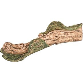 Reptile Tank Habitat Accessory Reptile Forest Climbing Resin Branch Decoration Snake Climbing Branch Accessory for Snake Frog Chameleon Bearded Dragon (Brown, NS-145)
