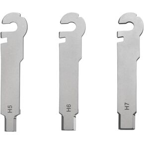 Roxon FLEX FT05 - Build Your Own Multitool Implements Tools Accessories Set (5mm Hex Wrench, 6mm Hex Wrench, 7mm Hex Wrench)