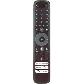 RC833 GUB1 Replacement Voice Remote Control Compatible with TCL Smart TV 55C645 65C645 85C845 65C845 85C645 43C645