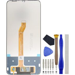 Lcd Touch Display Complete Screen Replacement for Honor X7 6.74 inches Screen CMA-LX2 Black including free tool kit