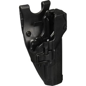 BLACKHAWK SERPA Level 3 Duty Holster, Matte Finish, Right Hand, Black (Springfield XD / XDM)