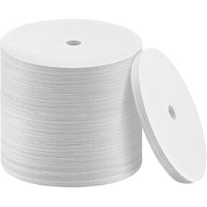 300 Count Percolator Coffee Filters, 3.75 Inch Natural Unbleached Disposable Coffee Filter Disc Coffee Filters for Percolators Camping Coffee Pot Home Office Use