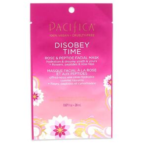 Pacifica Beauty, Stress Rehab Coconut & Caffeine Face Mask, Sheet Mask, De-Stress, Reduce Puffiness & Redness, For All Skin Types, Green Tea, Vegan