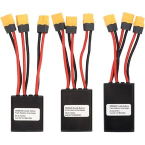 Dual Battery Connector, E-Bike Dual Battery Discharge Converter 20V-72V Electric Bike Dual Battery Parallel Module Adapter, Dual Battery Pack Switch Balancer(30A)