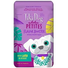Tiki Dog Aloha Petites Flavor Booster Bisque Variety Pouches – Grain Free Dog Food Flavor Booster - 1.5 oz (12 Pack)