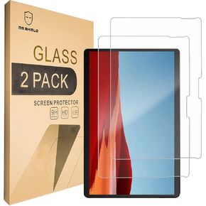 Mr.Shield [2-PACK] Designed For Microsoft Surface Pro 9 2022 / Surface Pro 8 2021 / Surface Pro X (2021&2019), 13 inch [Tempered Glass] [Japan Glass with 9H Hardness] Screen Protector