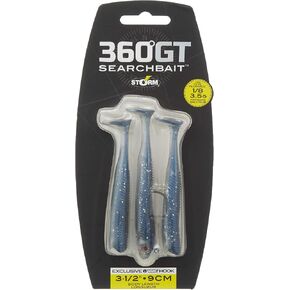 360GT Searchbait Minnow 4.5"- 1/4 oz Tru Blue