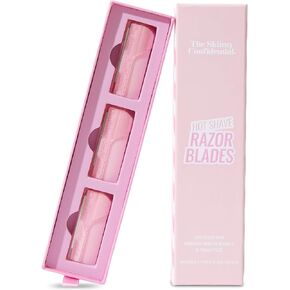THE SKINNY CONFIDENTIAL HOT SHAVE Razor, No Fuzz Face Razor, Skincare Tool for Shaving & Exfoliating, Razors for Women, Dermaplaning Tool, Facial Hair Removal for Women, Clear Complexion & Soft Skin