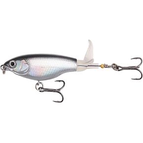 Fish Shape Topwater Fishing Lures Bass Lures with Floating Tractor Barb Treble Hooks Artificial Hard Bait Swimbait Lures Surface Crankbait for Bass Trout Walleye Pike Musky Fishing Topwater Lures