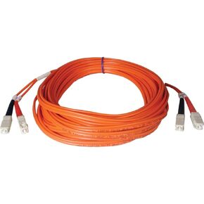 Eaton Tripp Lite Duplex Multimode 50/125 Fiber Patch Cable (SC/SC), 1M (3-ft.)(N506-01M)