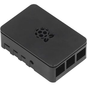 FTVOGUE Heat Dissipation Protective ShellCase for Raspberry Pi 4 Case 95 x 65 x 30mm 3.74 x 2.56 x 1.18in(black), Development Kits and Boards
