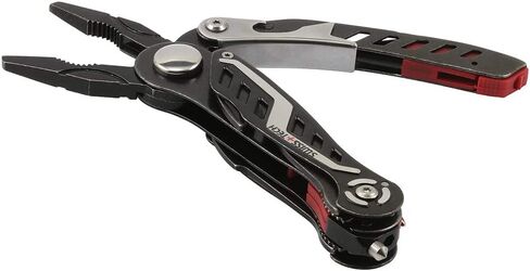 SWISS+TECH ST021005 12-in-1 Multi-Pliers, Stainless Steel, Black Stone-Washed (Single Pack) in Kuwait