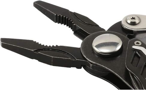 SWISS+TECH ST021005 12-in-1 Multi-Pliers, Stainless Steel, Black Stone-Washed (Single Pack) in Kuwait