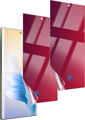 2 Pack Gradient for Samsung Galaxy S24 Ultra Privacy Screen Protector Soft Film, Anti-Spy Anti-Blue Light, Colorful Full Protection & Touch Sensitive for Galaxy S24 Ultra 5G in Saudi Arabia