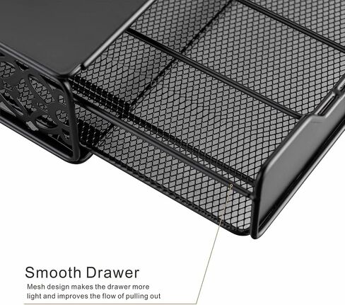 Flagship k cup Pods Storage Drawer Coffee Pod Storage Holder, K cup Pods Organizer shelf for Keurig(42 Pods Iron) in Kuwait