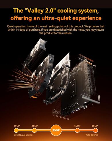 GEM12 AMD Ryzen 7 5825U(8C/16T,up to 4.5GHz), Mini Desktop Computers 16GB DDR4 RAM 512GB M.2 SSD Graphics 8 core 2000 MHz,Support 4K Display/HDMI+DP+Type-C/ 2*m.2 Slots/2.5G LAN/Oculink/ in Saudi Arabia