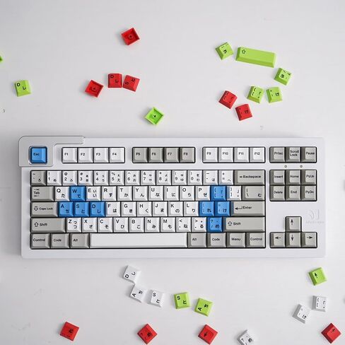 Sumgsn 192 مفتاح PBT Dye-Sub مجموعة أغطية مفاتيح يابانية ملف تعريف الكرز مناسب للوحة المفاتيح الميكانيكية 61/64/75/87/104/108 Cherrry Mx in Kuwait