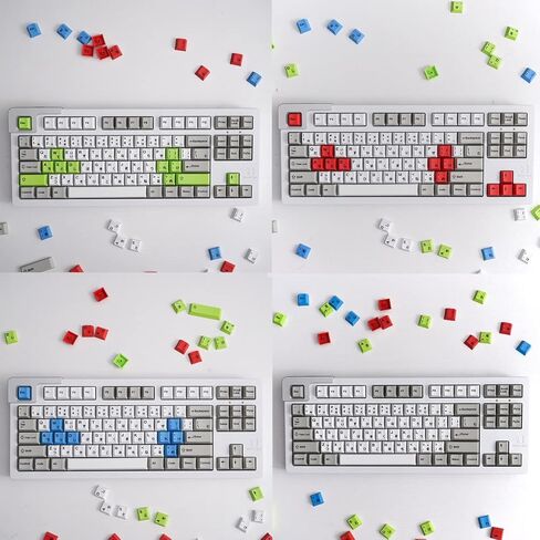 Sumgsn 192 مفتاح PBT Dye-Sub مجموعة أغطية مفاتيح يابانية ملف تعريف الكرز مناسب للوحة المفاتيح الميكانيكية 61/64/75/87/104/108 Cherrry Mx in Kuwait