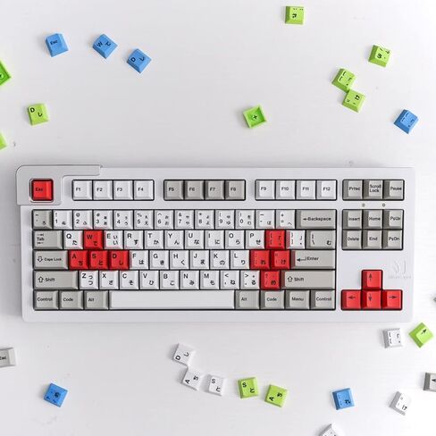 Sumgsn 192 مفتاح PBT Dye-Sub مجموعة أغطية مفاتيح يابانية ملف تعريف الكرز مناسب للوحة المفاتيح الميكانيكية 61/64/75/87/104/108 Cherrry Mx in Kuwait