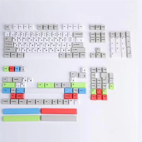 Sumgsn 192 مفتاح PBT Dye-Sub مجموعة أغطية مفاتيح يابانية ملف تعريف الكرز مناسب للوحة المفاتيح الميكانيكية 61/64/75/87/104/108 Cherrry Mx in Kuwait