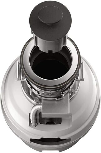 Waste King L-2600TC Activation 1/2 HP Garbage Disposal with Safer Controlled Griding Power Cord Included, 15.56, Silver/red in Saudi Arabia