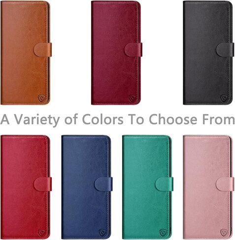 XcaseBar for Samsung Galaxy A13 5G Wallet case with 【RFID Blocking】 Credit Card Holder,Flip Folio Book PU Leather Phone case Shockproof Protective Cover Women Men for Samsung A13 case Light Brown in Saudi Arabia