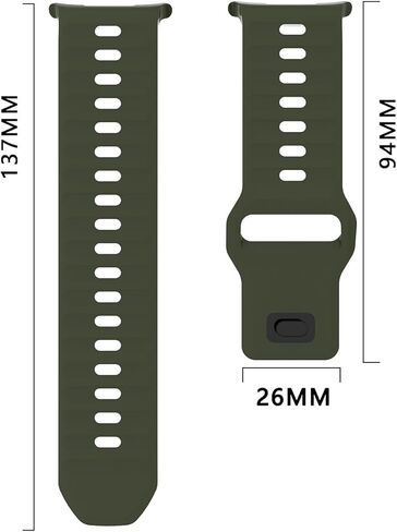 متوافق مع سوار Samsung Galaxy Watch 7 Ultra 47 مم (جديد 2024)، حزام رياضي من السيليكون الناعم سريع التحرير للنساء والرجال، ملحق بديل مناسب لساعة Samsung Galaxy Watch Ultra Band، Starlight in Saudi Arabia