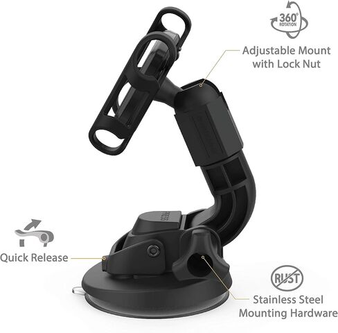 SCOSCHE PSM11022 TerraClamp MagicMount Magnetic Heavy-Duty Suction Cup Mount in Saudi Arabia