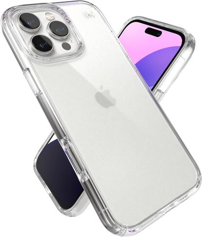 Speck Clear iPhone 16 Pro Max Case - Slim Presidio Perfect Clear in Saudi Arabia
