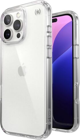 Speck Clear iPhone 16 Pro Max Case - Slim Presidio Perfect Clear in Saudi Arabia