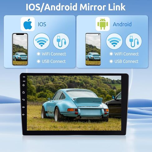 8 Core 2+64G Android Car Radio Car Stereo for Mercedes Benz Smart Fortwo 2005-2010 مع Carplay اللاسلكي Android Auto، شاشة لمس 9 بوصات مرآة رابط WiFi GPS Bluetooth FM RDS DSP كاميرا احتياطية SWC in Saudi Arabia