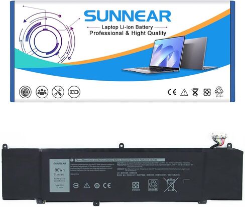 XRGXX Battery Replacement for Dell Alienware M15 R1 2018 P79F, M17 R1 2019 P37E, Dell G5 5590/G7 7590 7790 P40E P82F P82F001 P40E001 P79F001 P37E001 1F22N JJPFK 0JJPFK 8622M 08622M 6YV0V in Saudi Arabia