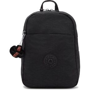 Kipling Women's Ferris Backpack, Adjustable Padded Straps, Monkey Keychain, Accessories Organizer, Nylon Bag