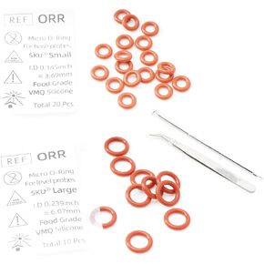 O-Ring Repair Kit for Breville Oracle Espresso Hose Connectors NTC Probes, to Solve Coffee Machine Thermal GFCI outlet leakage issues