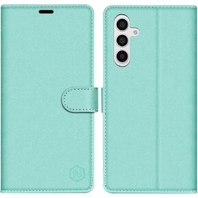 Compatible with Samsung Galaxy A35 Wallet Case with RFID Blocking Card Slots Stand Magnetic Closure Flip PU Leather Phone Cover for Samsung Galaxy A35 Case Wallet(6.6 inch-Black)