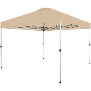 Garden Winds Custom Fit Replacement Canopy Top Cover Compatible with The Crown Shades Brand and Everbilt Brand RM100B, CS-CST1010 10' X 10' Pop Up - Performance RIPLOCK 350 Fabric - Slate Gray