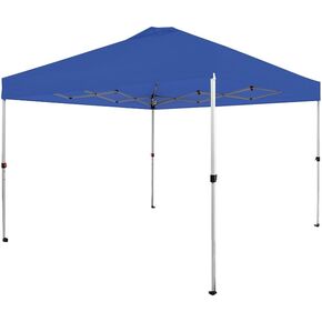 Garden Winds Custom Fit Replacement Canopy Top Cover Compatible with The Crown Shades Brand and Everbilt Brand RM100B, CS-CST1010 10' X 10' Pop Up - Performance RIPLOCK 350 Fabric - Slate Gray