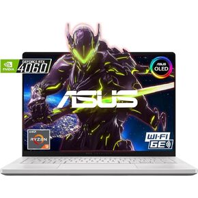 ASUS 2024 MUX ROG Zephyrus G14 14" OLED 120HZ 3K(2880 x 1800) Gaming Laptop - AMD RYZEN 9 8945HS - NVIDIA GEFORCE RTX 4060-2TB SSD – Win 11 PRO-W/Mouse PAD