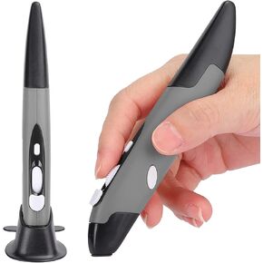 Zyyini Mouse Pen Type, Ergonomic Design, 2.4G, Suitable for PC Intelligent TV, Innovative Vertical USB Computer (PR-03)