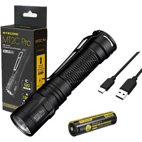 Nitecore MT2C Pro High Output Compact Flashlight- 1,800 Lumens