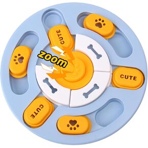 Dog Puzzle Toys,Dog Treat Puzzle for Mental Stimulation,Interactive Intelligence Toy for Slow Eating,Dog Toy Intelligence with Squeaking,Toys As Gifts for Puppies,Cats