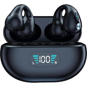 Wireless Earbuds Bluetooth 5.3 Headphones 60H Playtime with Charging case IPX7 Waterproof 2023 LED Digital Display Wireless Earphone with Mic Ear Buds for Sport Cycling Workout Running