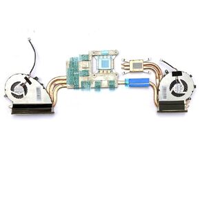 Bestparts New CPU+GPU Cooling Fan with Heatsink Replacement for MSI GV72VR GF72VR GL72VR GP72MVR GP72VR GE72VR GL72MVR MS-179B (Does not fit Ge72) P/N: PAAD06015SL N402 N404