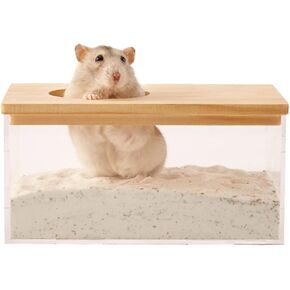 2pcs Wood Hamster Toy Stair Chew Hamster Climbing Ladder Bridge Guinea Pig Platform Ramp Gerbil Rat Small Animal Accessories
