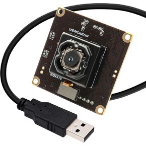 USB Camera Anti Shake USB Camera Module 4K Vehicles Camera IBIS Stabilization 11MP USB Camera Autofocus 90 Degree No Distortion Lens Plug and Play for Machine Vision Industrial Robot Vision