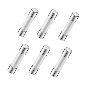 W10138793 Microwave Ceramic Line Fuse 20 Amp 250 Volt Compatible with Whirlpool W10422951 AP4308182, 14211054, 1450877, 4393146, 4393308 (6 Pack)
