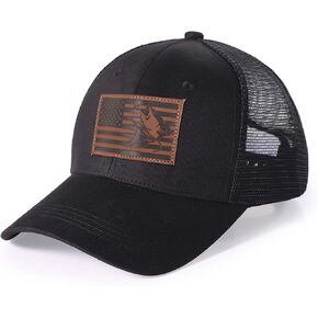 Oversize XXL Baseball Cap, Mesh Snapback Trucker Hat for Big Heads 23.6"-25.6", Lightweight Running Sun Hat Fishing Hat