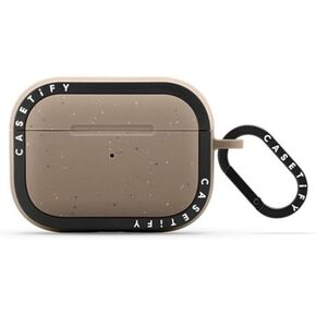 CASETiFY Bounce AirPods Pro (1st Gen) Case with Ring [Military Grade Drop Tested / 6.6ft Drop Protection/Anti-Scratch] - Matte Charcoal