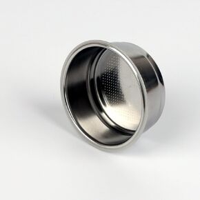 51mm Non Pressurized Filter Basket, Filter Cup Sieve for 51mm Portafilter, 14-16 Grams of Powder Capacity - Holes Diameter 0.3mm * 500