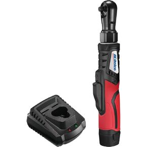 ACDelco Cordless G12 Series BRUSHLESS Li-ion 12V MAX. Ratchet Wrench (1/2  ) Tool Kit, 2-Pack Lithium-Ion Batteries